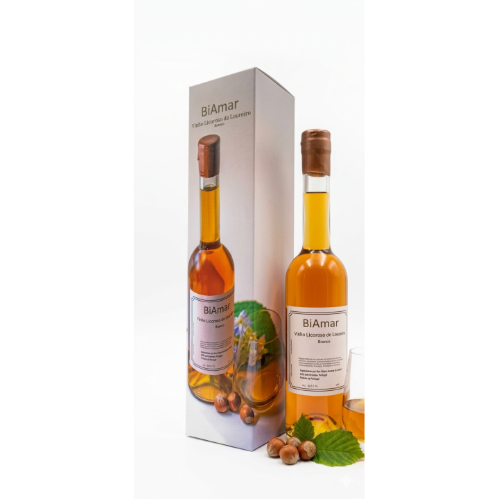 BiAmar 500 ml | Vinho Licoroso de Loureiro | Pack Presente